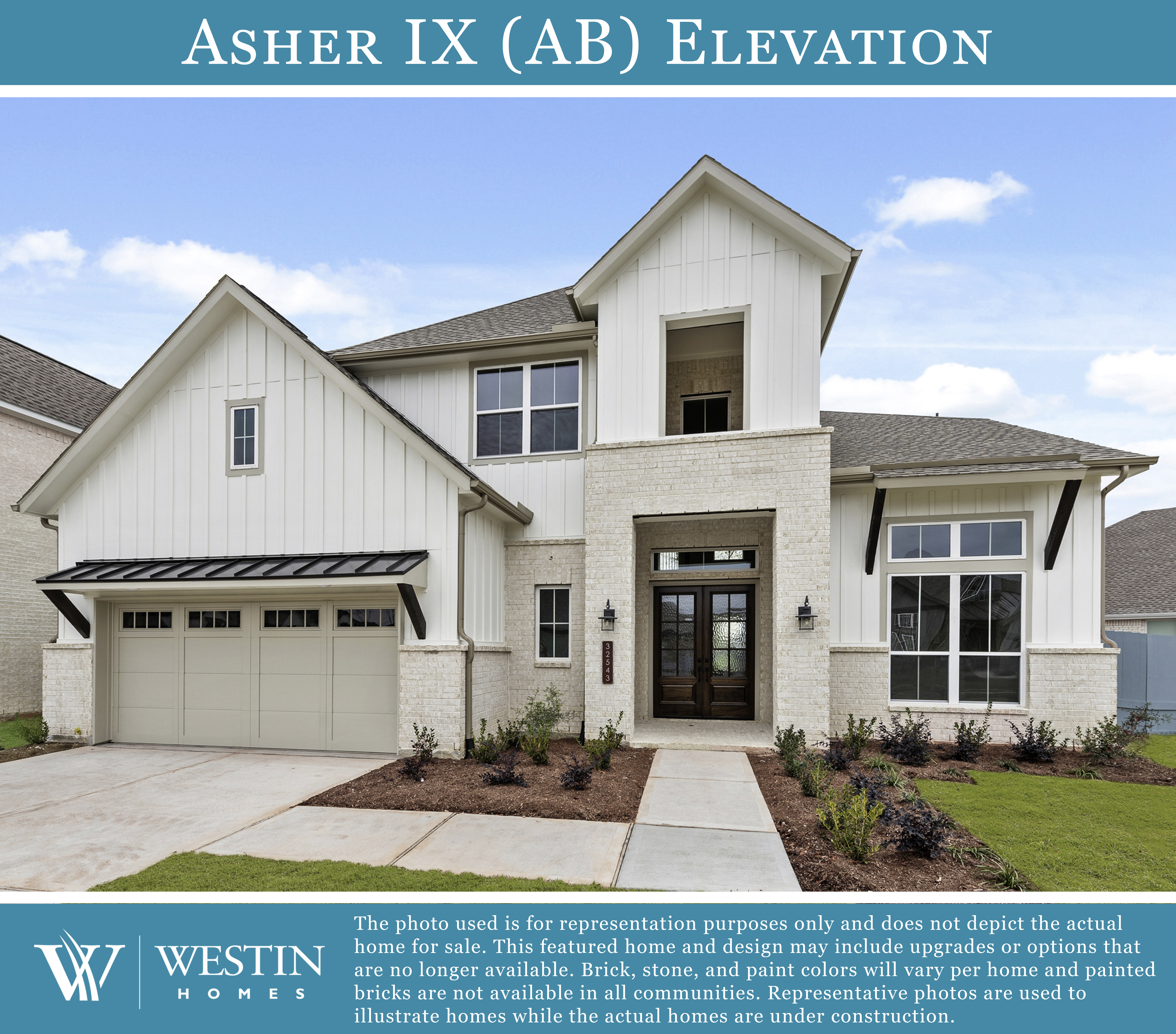 The Asher X Elevation AB by Westin Homes