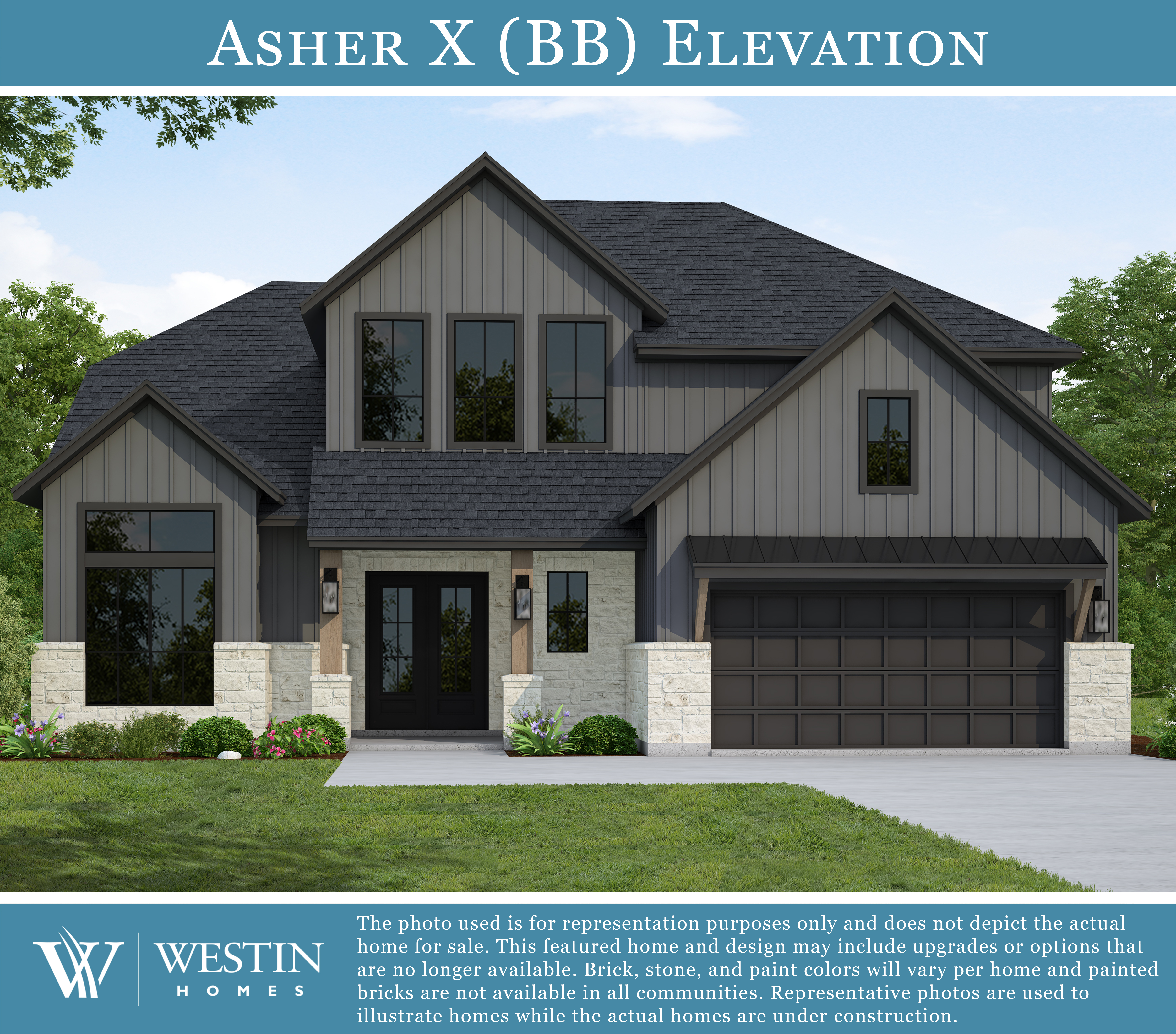 The Asher X Elevation BB by Westin Homes