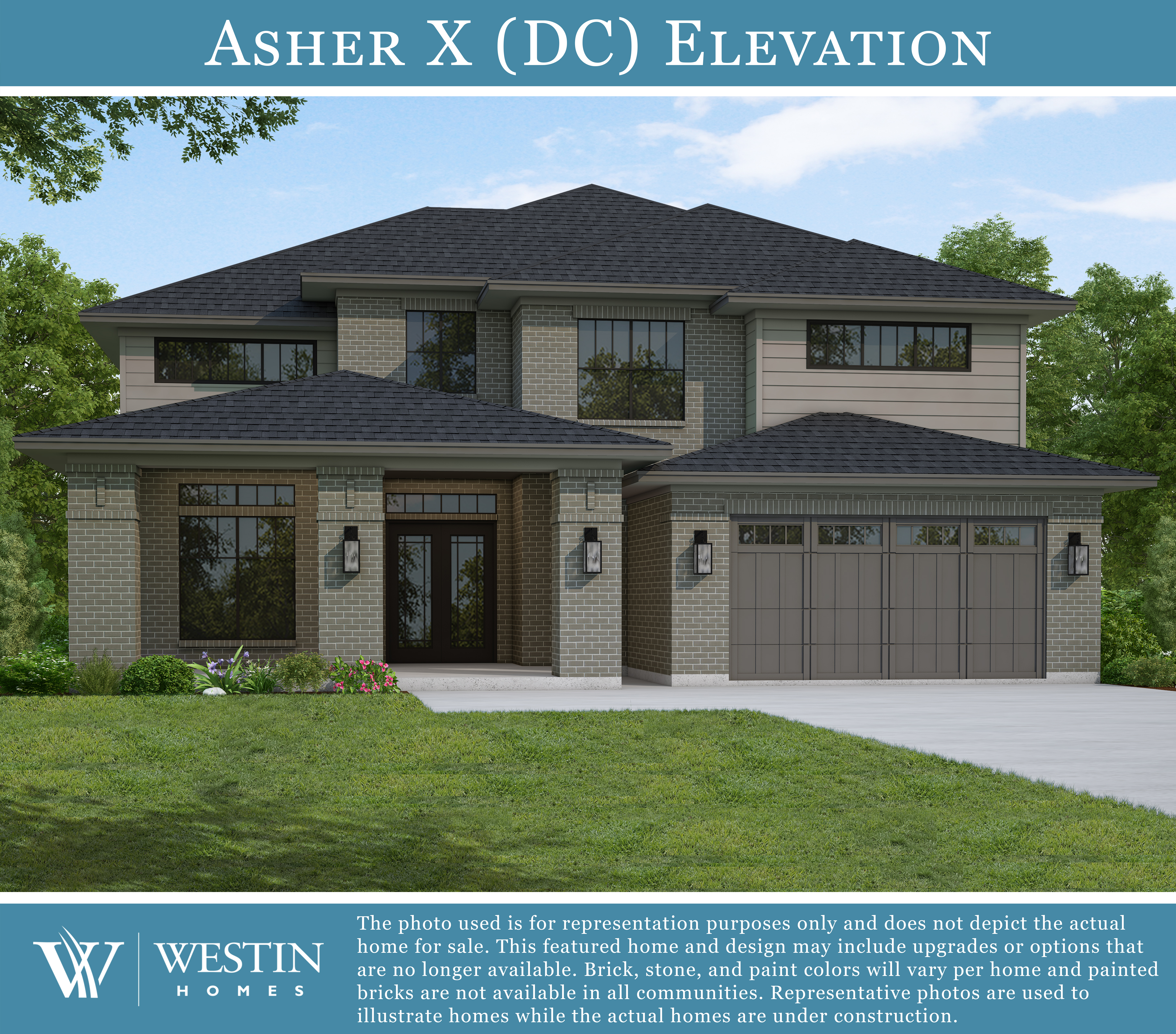 The Asher X Elevation DC by Westin Homes