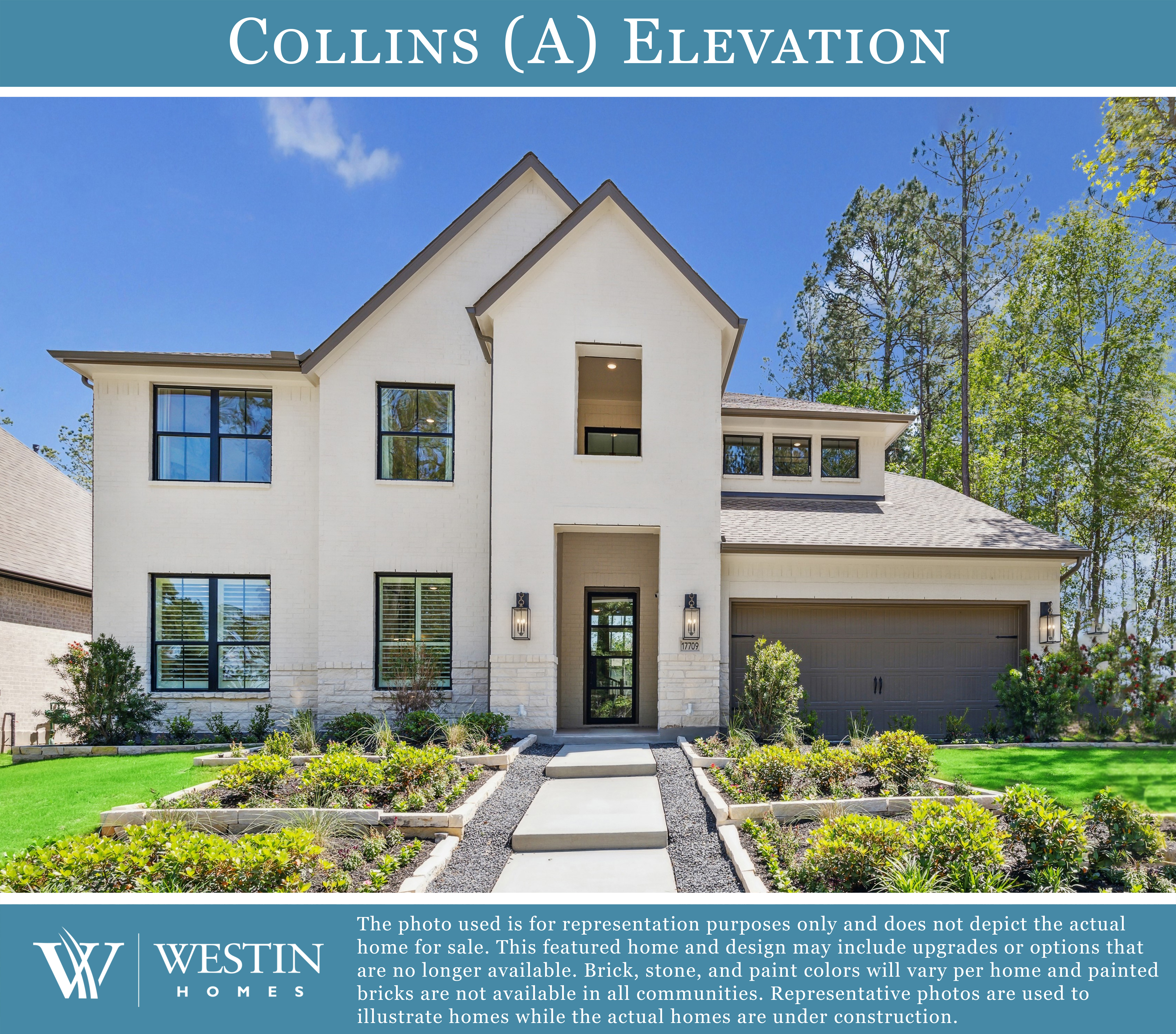 The Collins Elevation A by Westin Homes