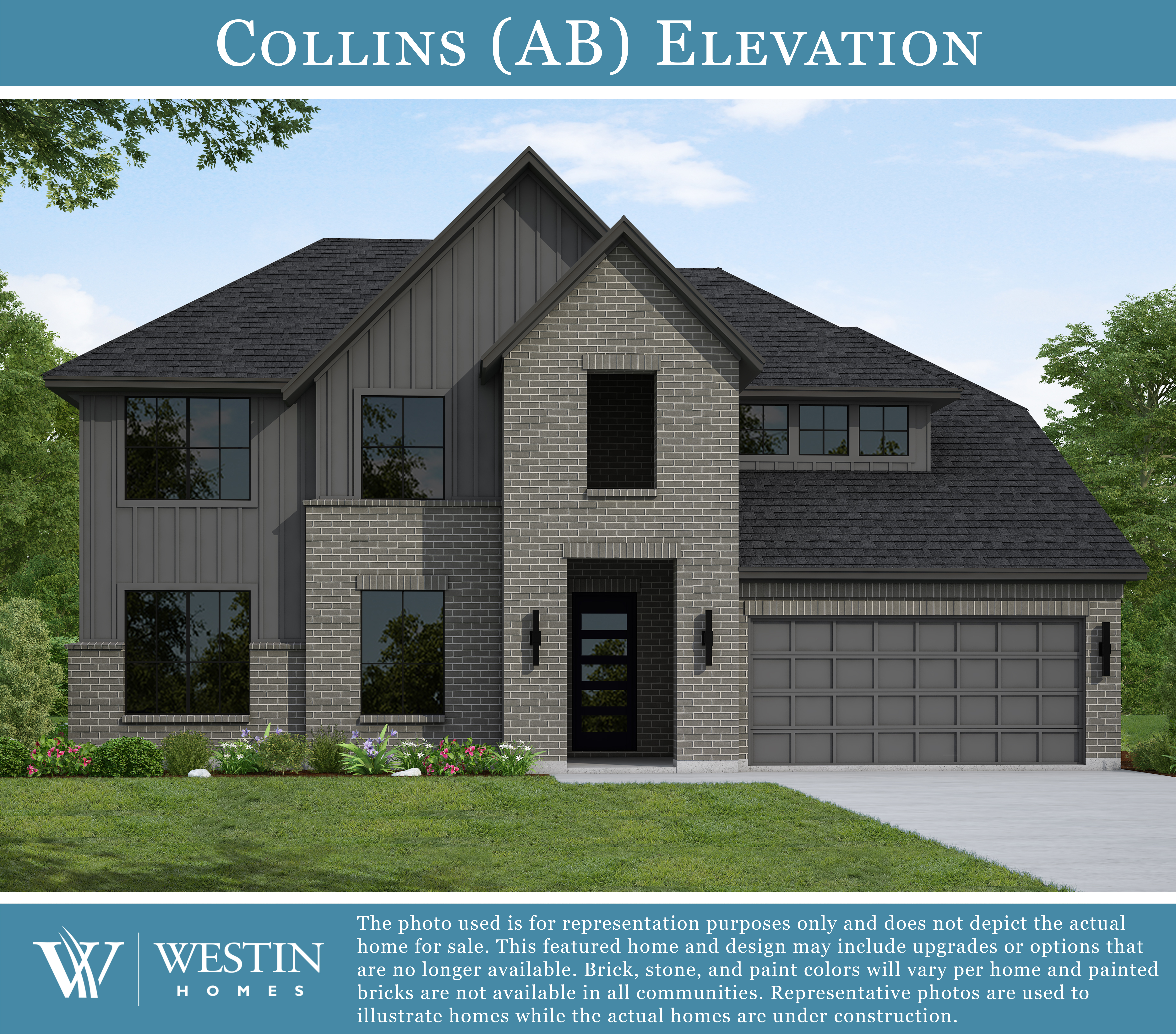 The Collins Elevation AB by Westin Homes