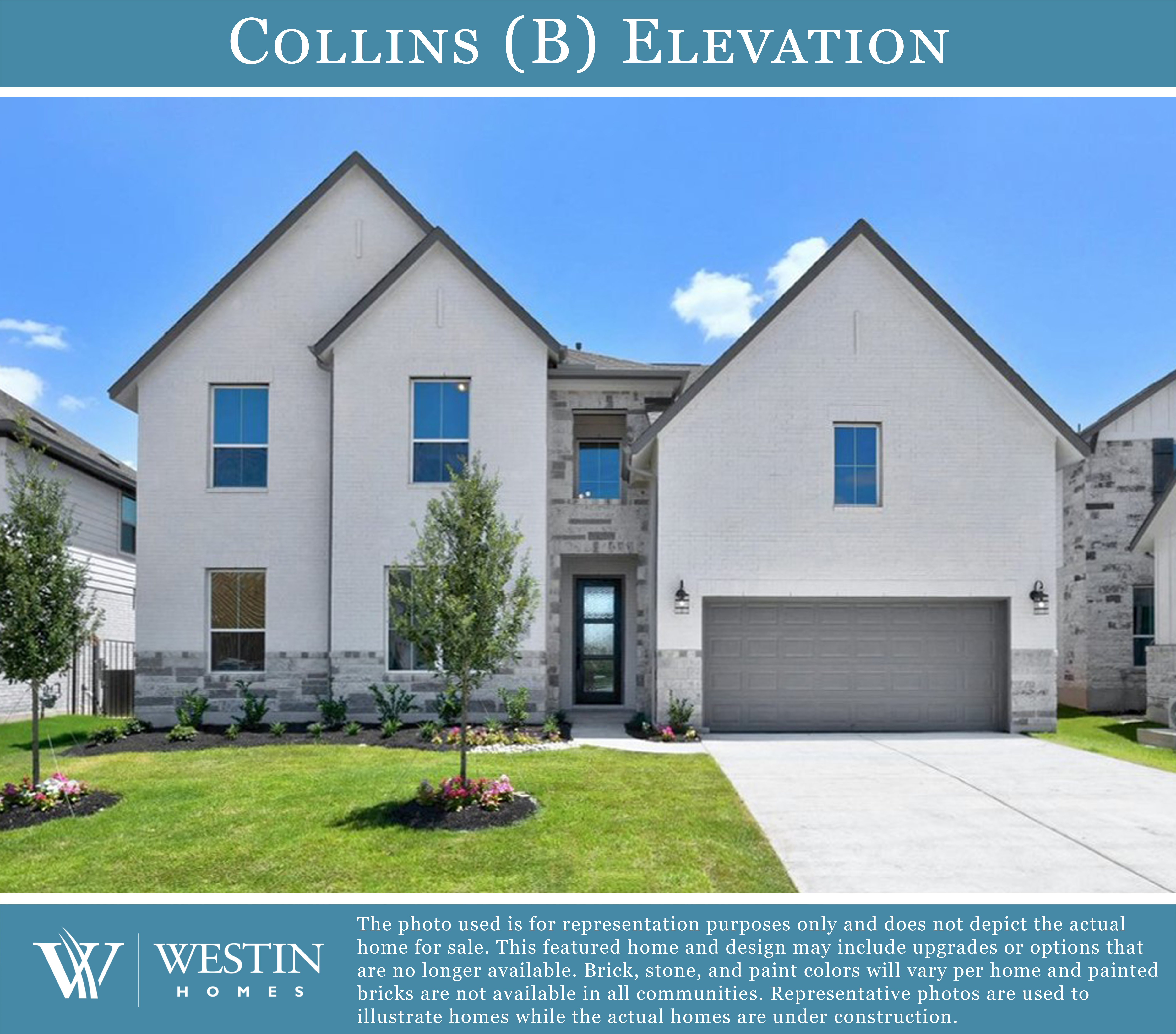 The Collins Elevation B by Westin Homes