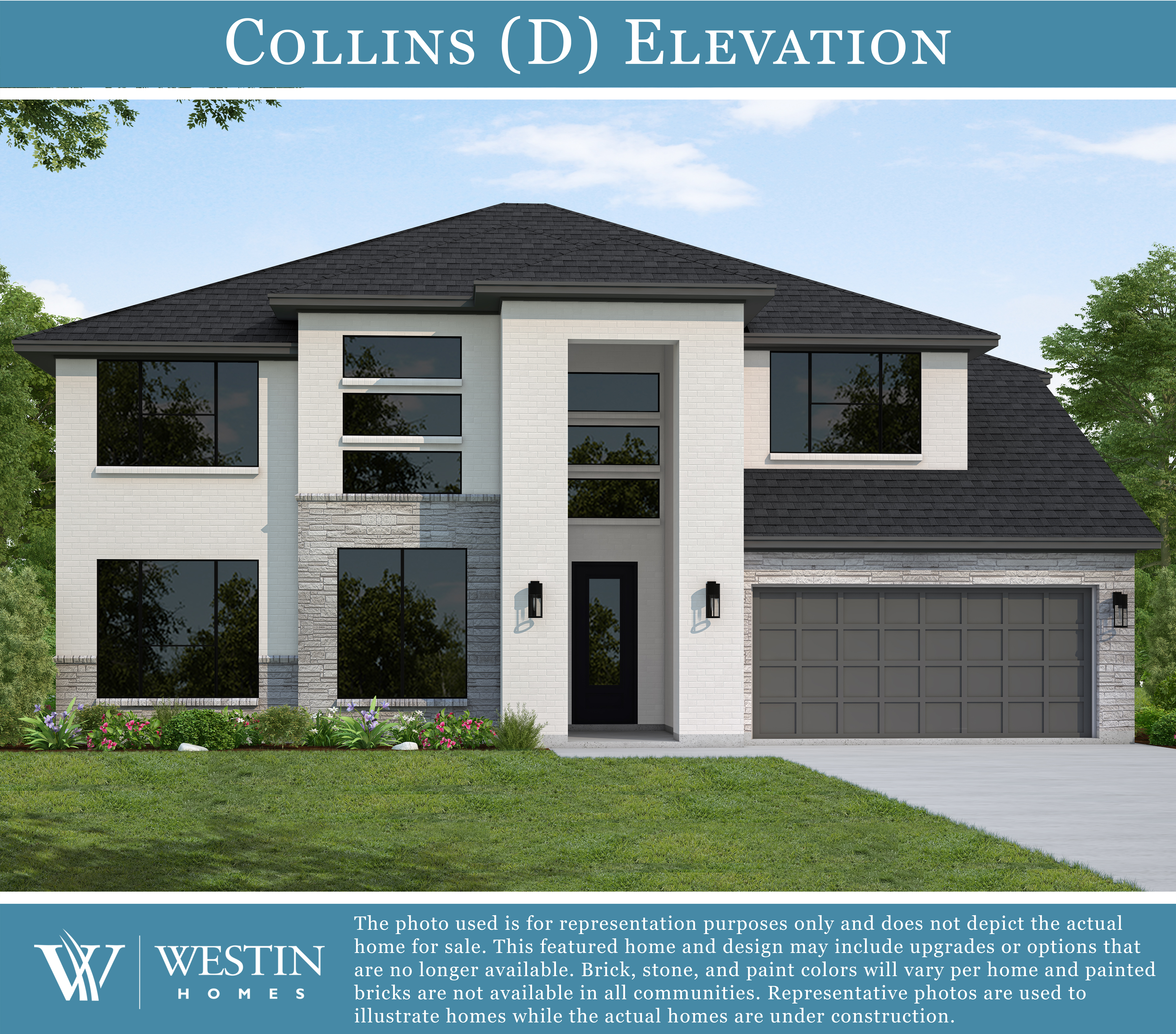 The Collins Elevation D by Westin Homes