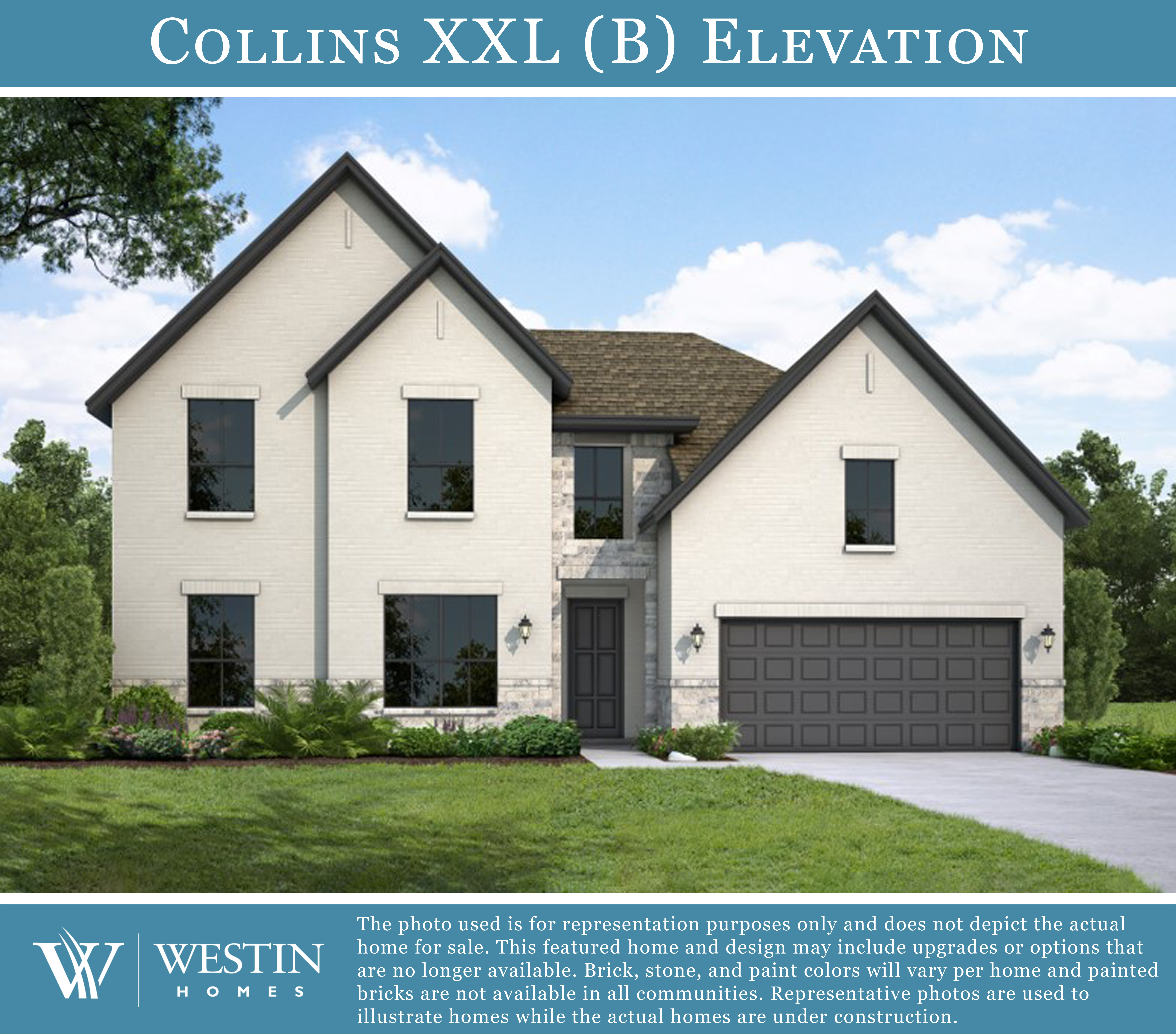 The Collins XXL Elevation B by Westin Homes