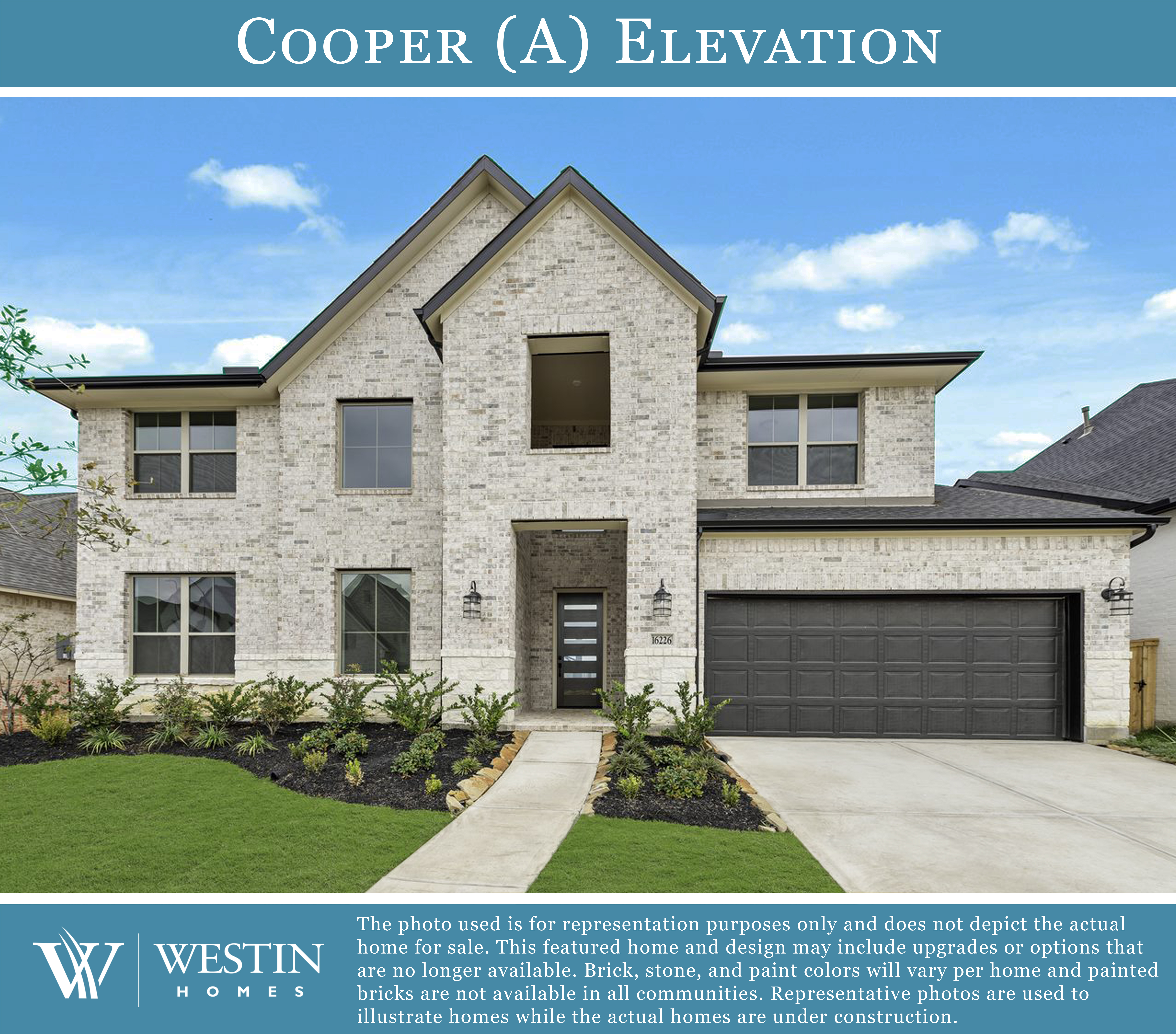 The Cooper Elevation A by Westin Homes