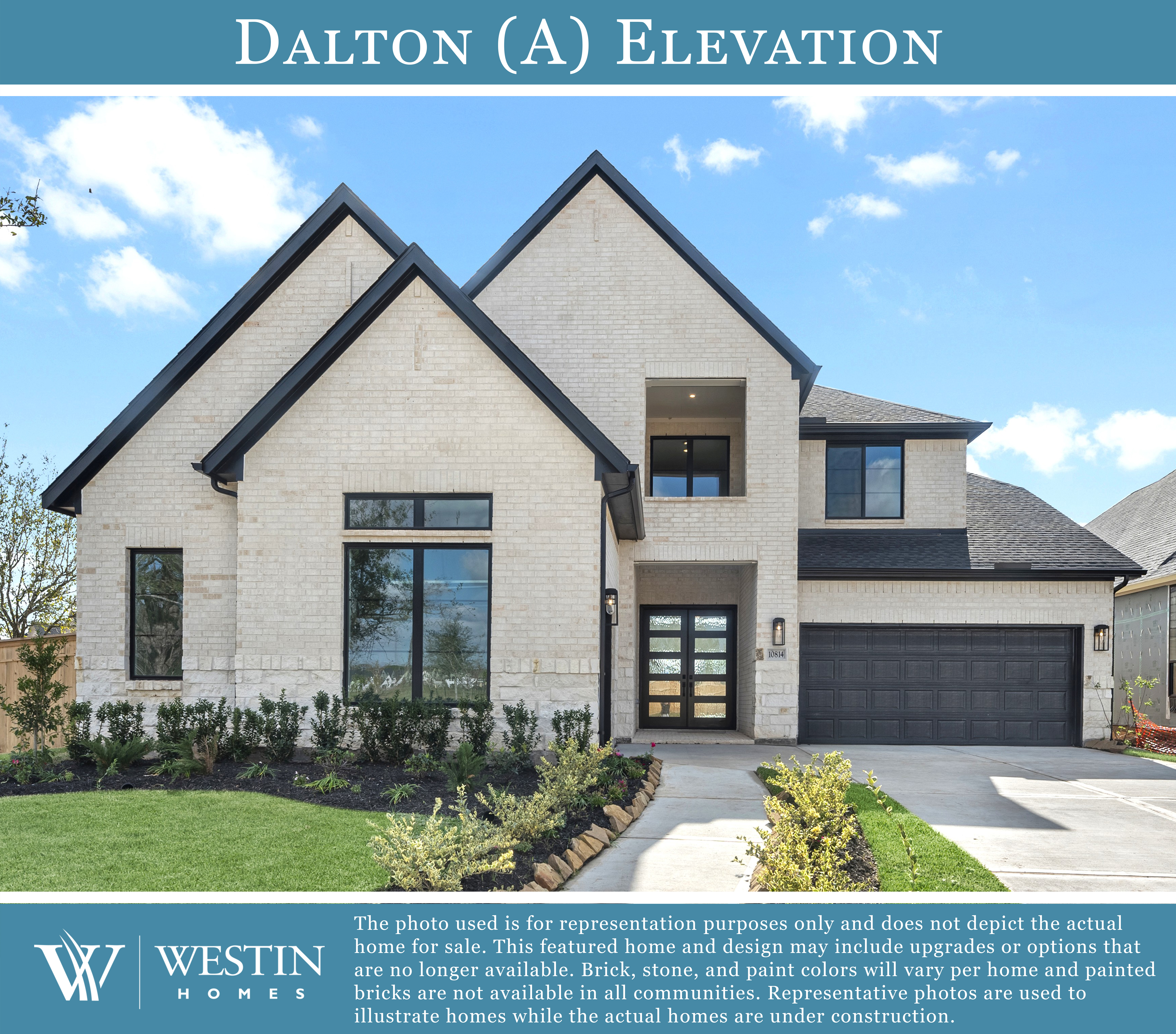 The Dalton Elevation by Westin Homes
