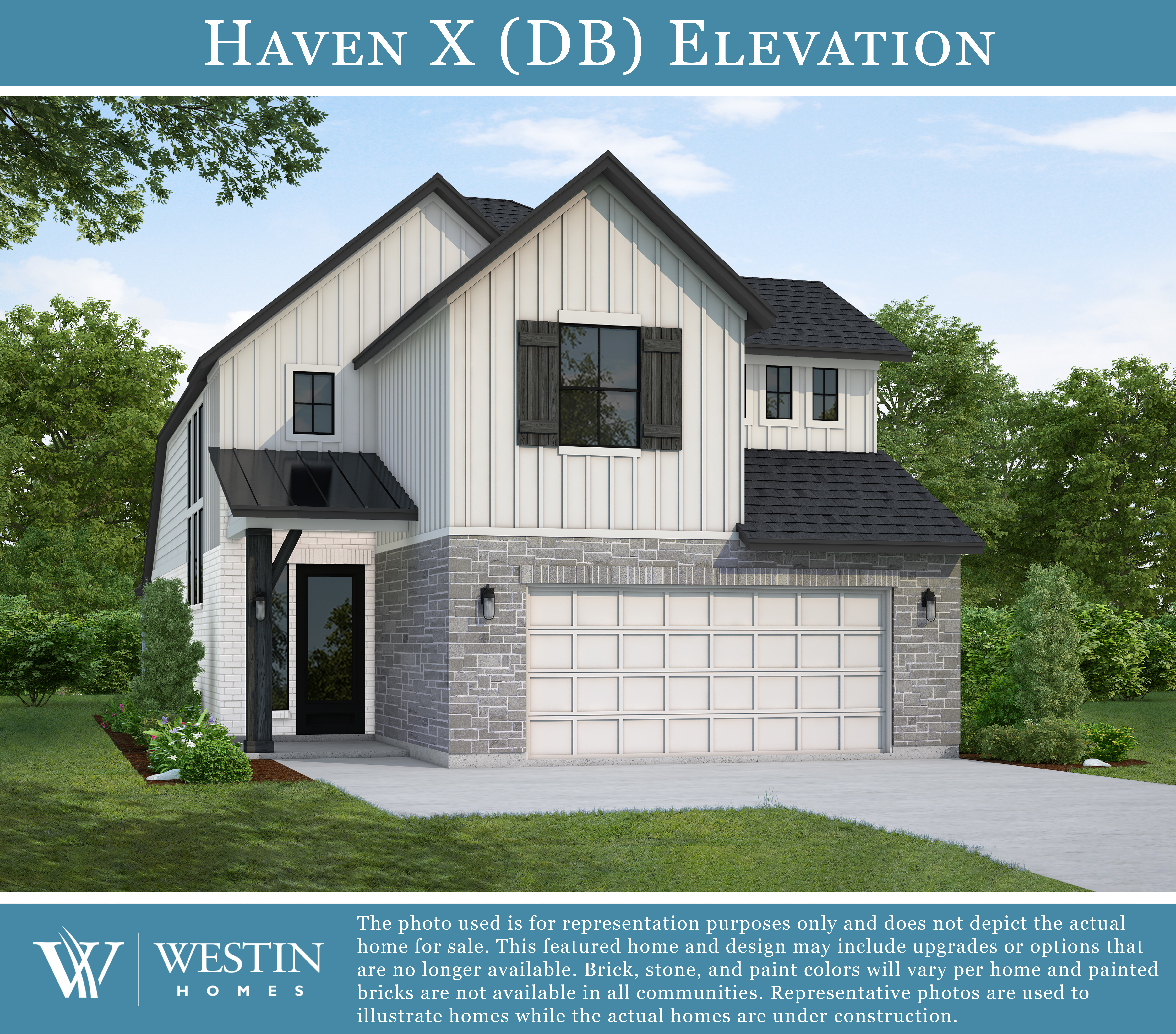 The Haven X Elevation DB by Westin Homes