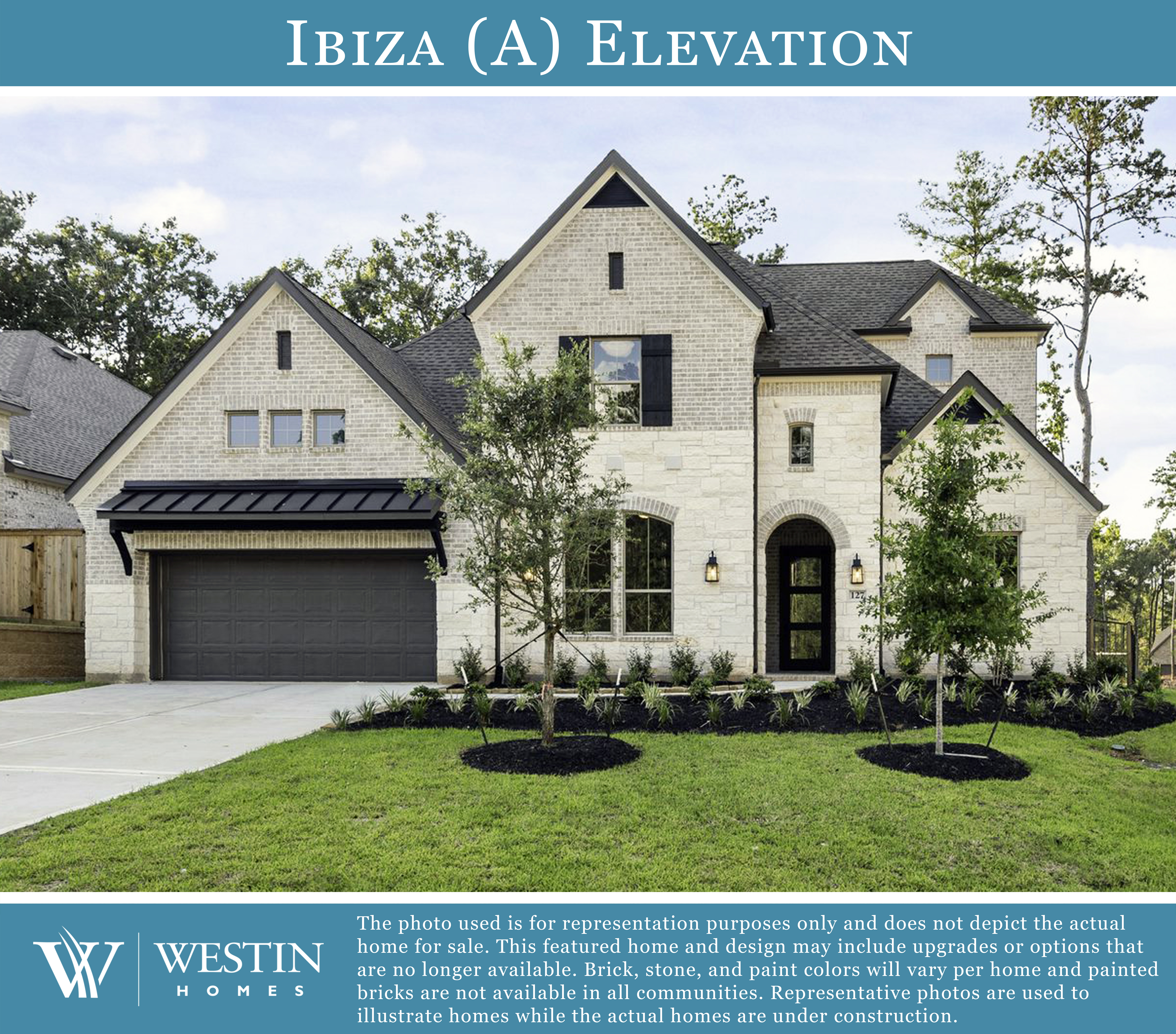 The Ibiza Elevation A by Westin Homes