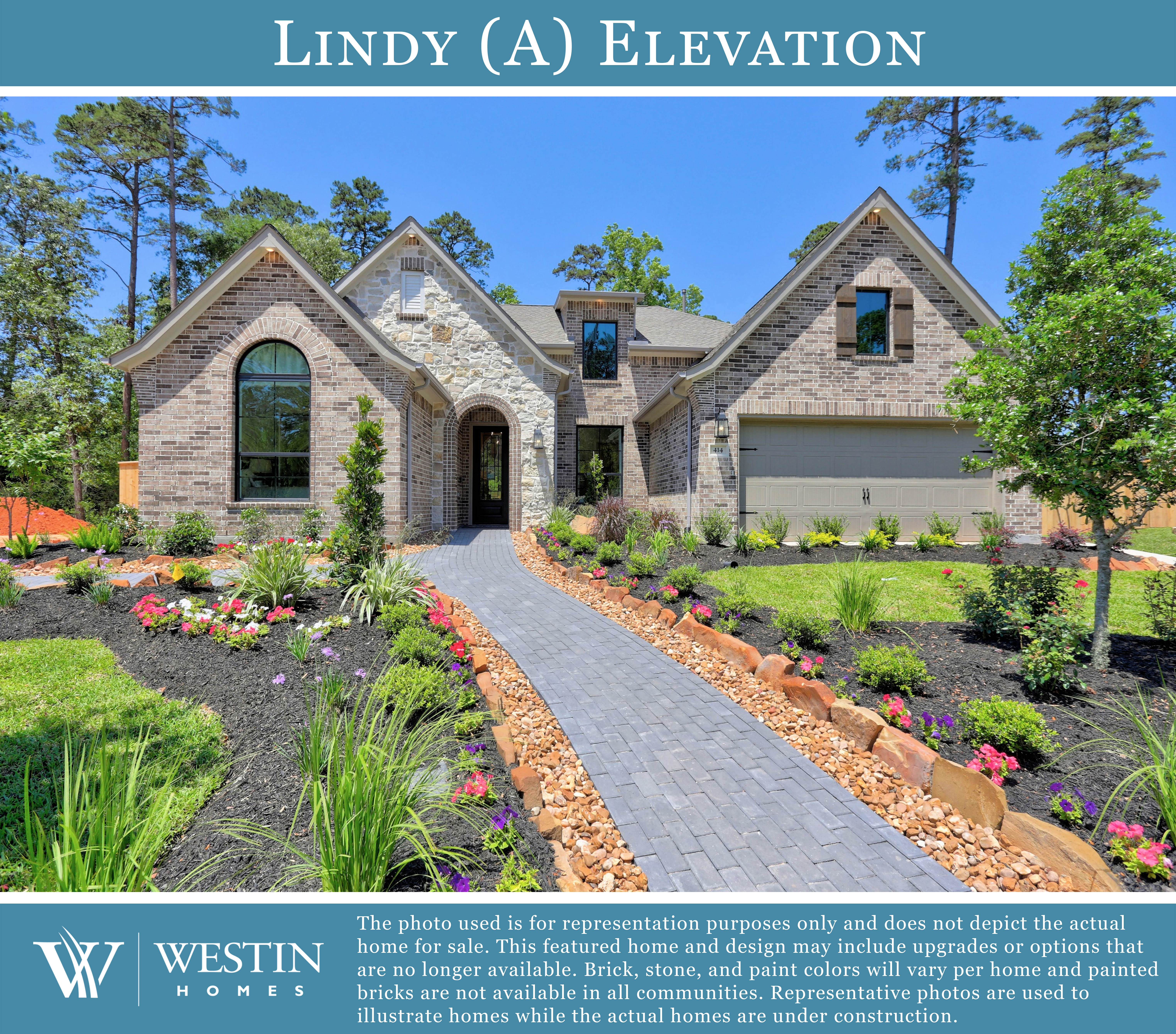 The Lindy Elevation A by Westin Homes