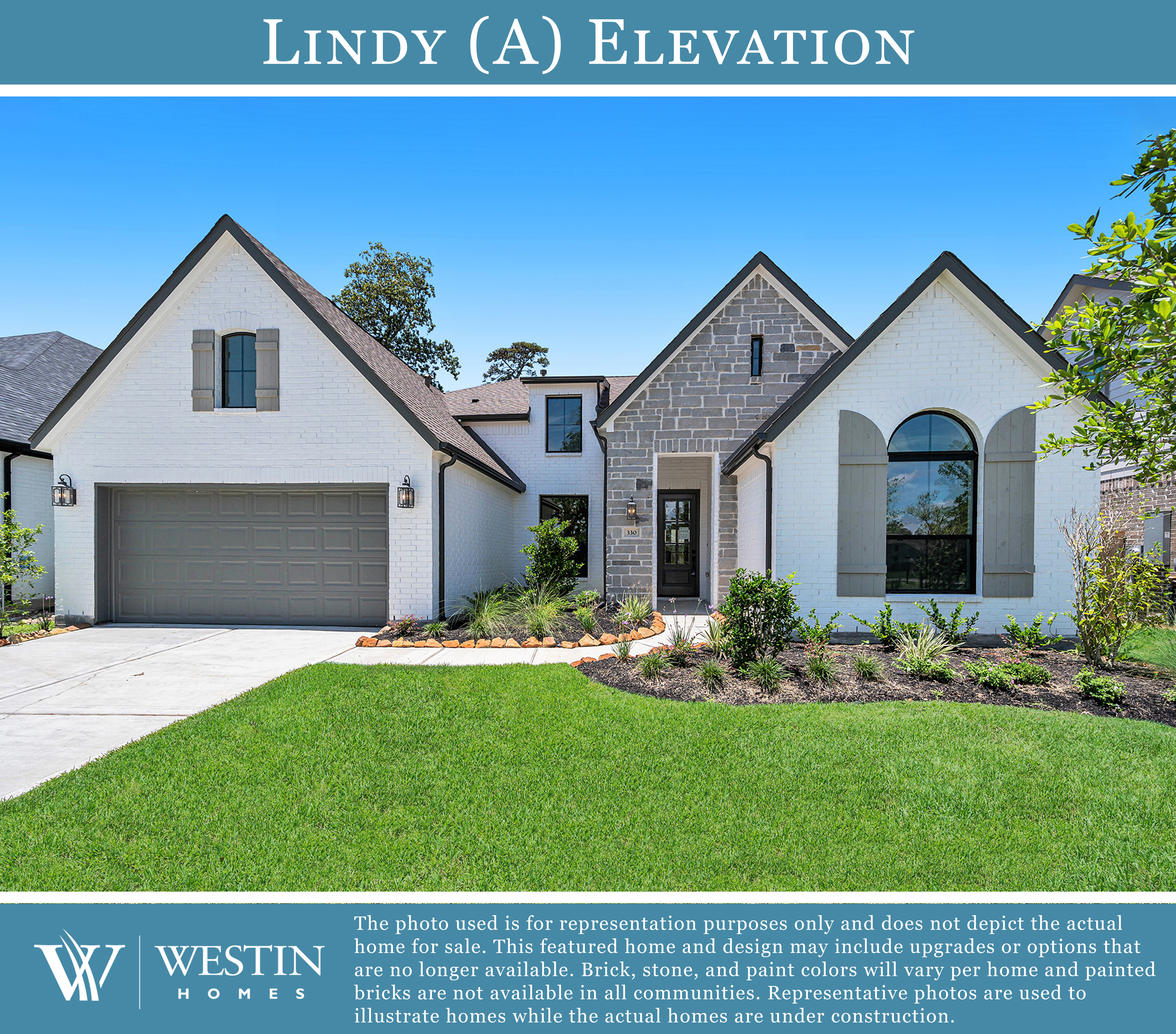 The Lindy Elevation A by Westin Homes