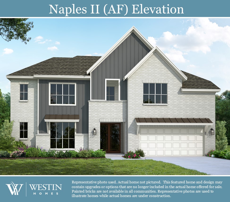 The Naples II Elevation AF by Westin Homes