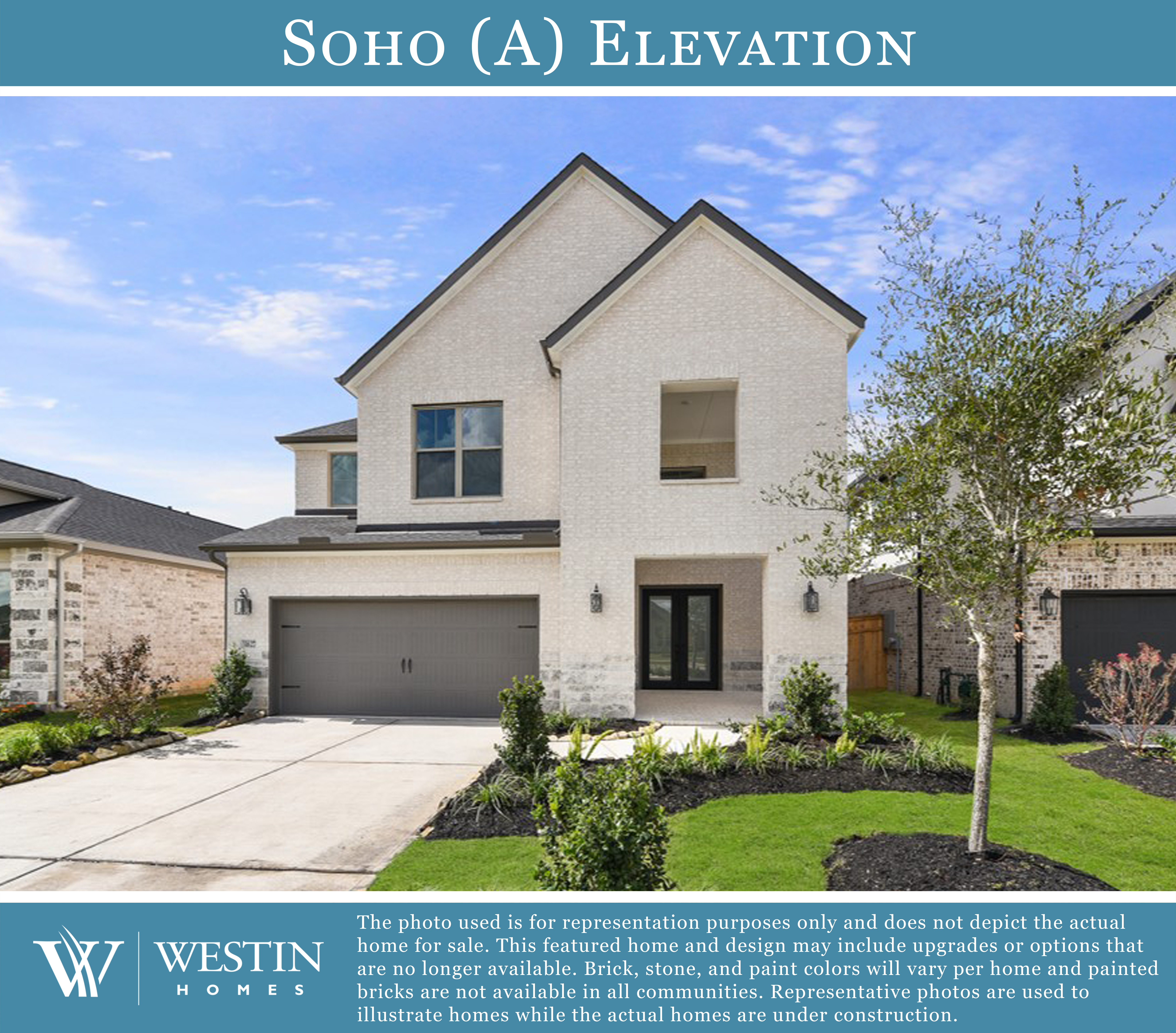 The Soho Elevation A by Westin Homes